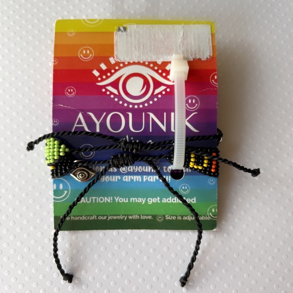 AYOUNIK “Embrace Differences” Adjustable Beaded Bracelets Set.  One Size - Picture 4 of 4